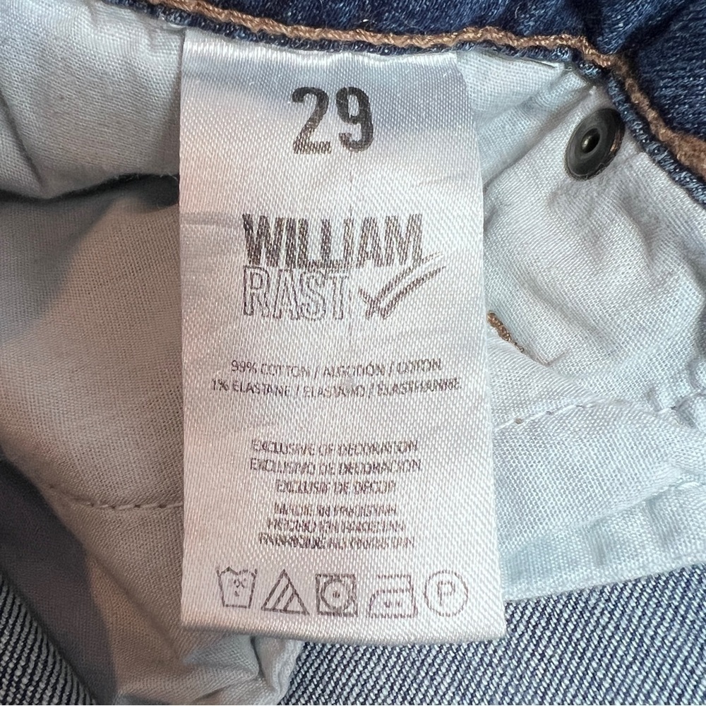 William Rast Slim Tom Boy Jeans Size 29 - Picture 8 of 10